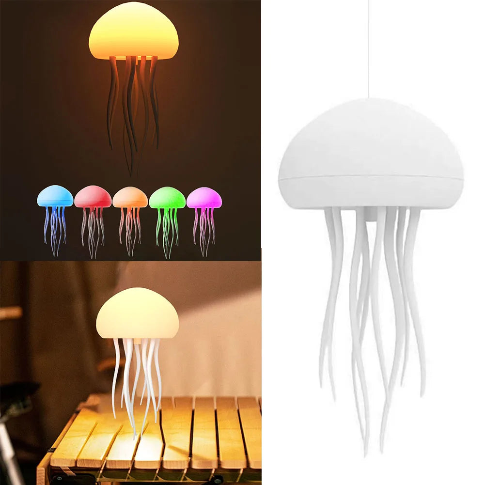 Jellyfish Lamp – Rechargeable LED Mood Light