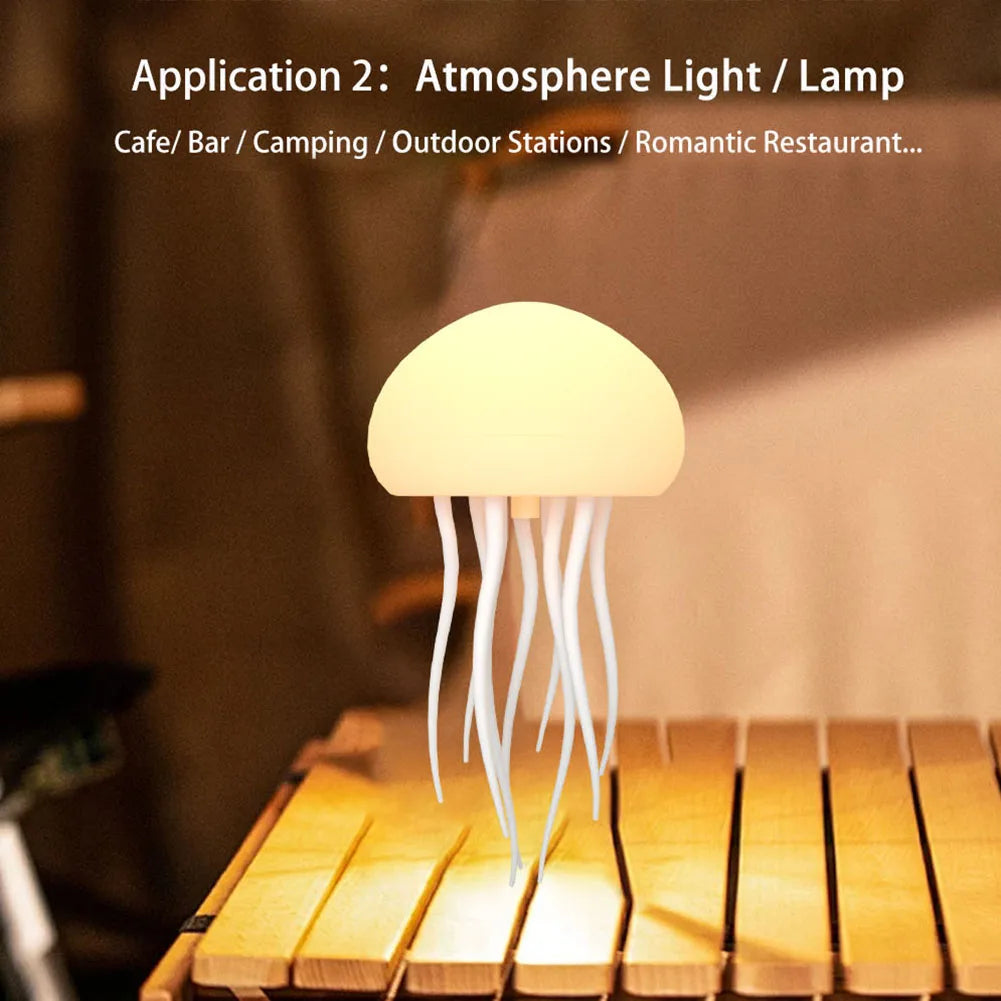 Jellyfish Lamp – Rechargeable LED Mood Light